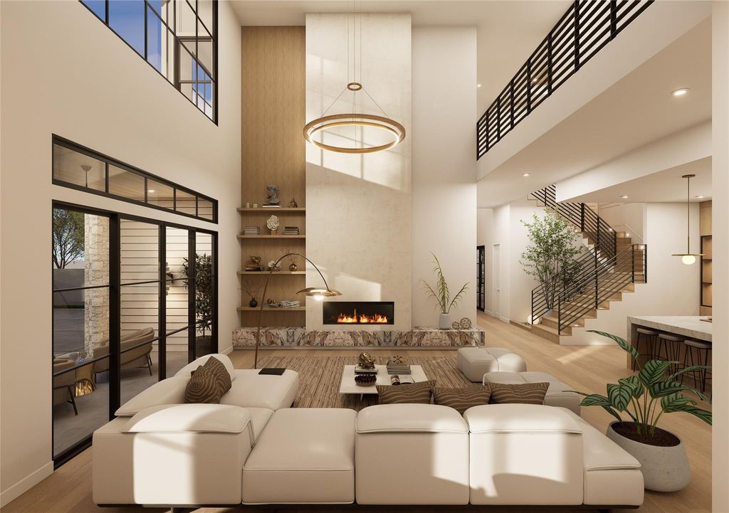 With a bold silhouette and thoughtfully proportioned design, Vecino’s exterior makes a refined architectural statement in the Delafield Project.